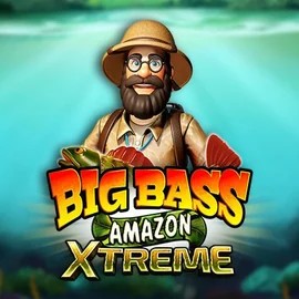 Big Bass Amazon Xtreme online game logo by Pragmatic Play on privescasino.com