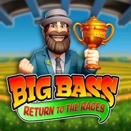 Big Bass Return to the Races logo by Pragmatic Play at Prive Casino