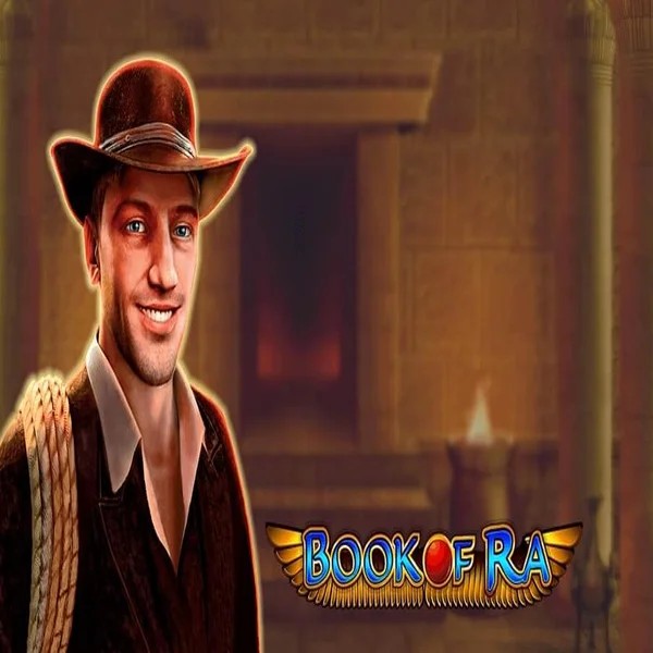 Book of Ra slot visual from Greentube available on privescasino.com