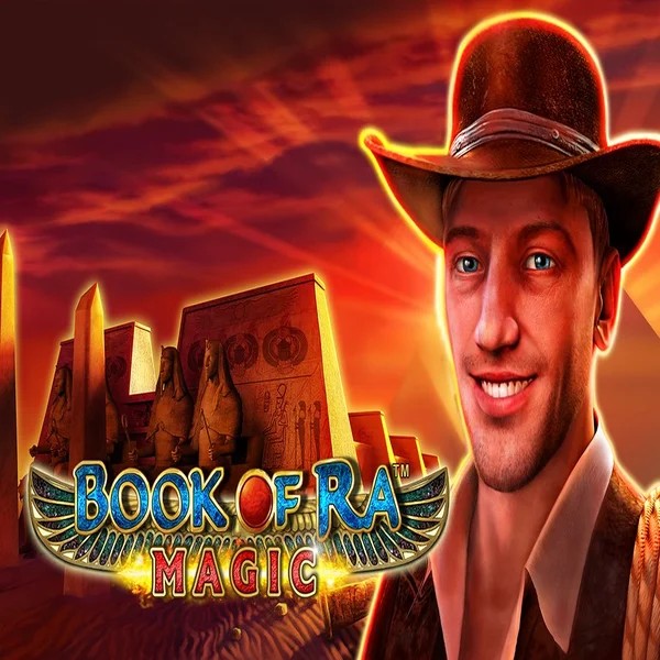 Book of Ra Magic slot icon by Greentube, available at Prive Casino