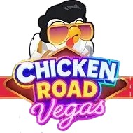 Chicken Road Vegas by InOut, showcased at privescasino.com – game logo