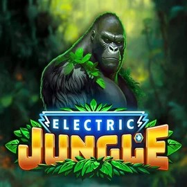 Electric Jungle slot logo by Atomic Slot Lab at Prive Casino