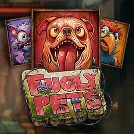 Fugly Pets slot visual from Stakelogic available on privescasino.com