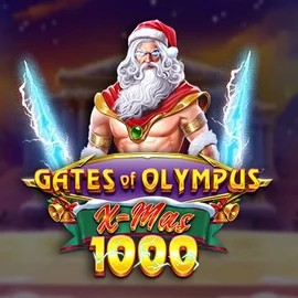 Gates of Olympus Xmas 1000 slot visual from Pragmatic Play available on privescasino.com