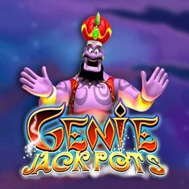 Genie Jackpots logo by Blueprint Gaming Prive Casino