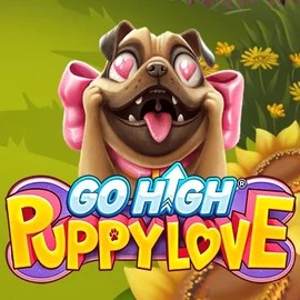 Go High Puppy Love logo – Slots by RubyPlay at Prive Casino