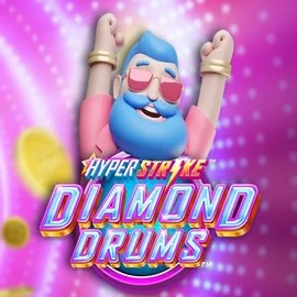Slots logo of Hyper Strike Diamond Drums from Gameburger Studios at Prive Casino