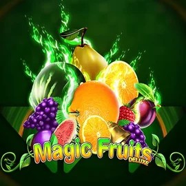 Magic Fruits Deluxe slot logo by Wazdan at Prive Casino