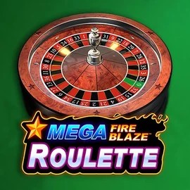 Mega Fire Blaze Roulette slot visual from Playtech available on privescasino.com