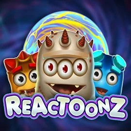 Slots logo of Reactoonz from Play'n GO at Prive Casino
