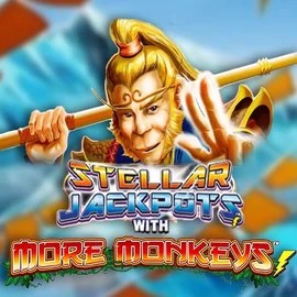 Stellar Jackpots with More Monkeys – slot by Lightning Box Game, featured at privescasino.com
