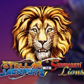 Enjoy Stellar Jackpots with Serengeti Lions by Lightning Box Game – logo hosted on privescasino.com