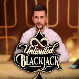 Unlimited Blackjack game by Ezugi – logo hosted on Prive Casino